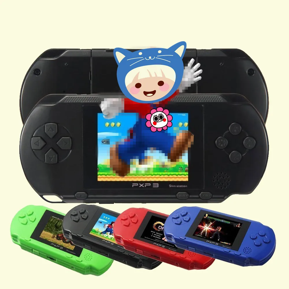 

Portable 16 Bit Mini Retro PXP3 Slim Sup PVP Station Handheld Video Game Console Player For Kids Gifts