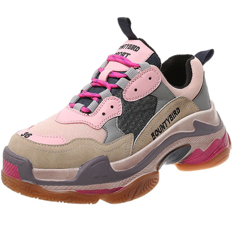 

Genuine Leather Sneakers Black Women Vulcanized Shoes Lace Up Thick Bottom Shoes Breathable Plus Velvet 2021 Autumn Winter