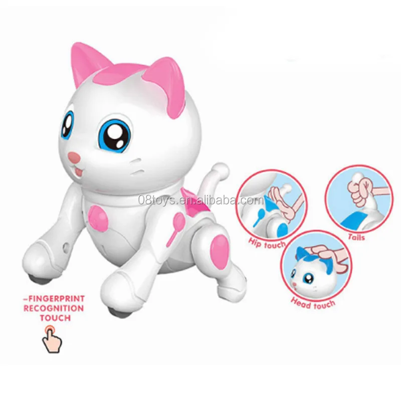 Touch Function Electric Smart Robot Pet Battery Operated Intelligent ...