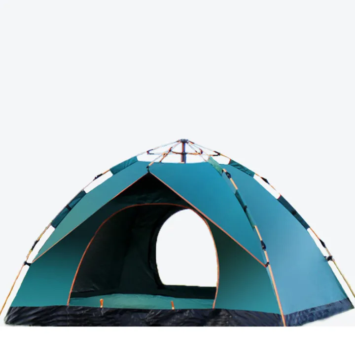 

Camping Tents 4 People Beach Tents Waterproof Sun Shelter with Window Quick Automatic Opening Foldable Tent