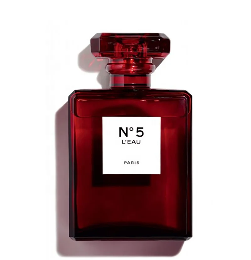 

100ml 3.3oz Top Quality Version NO.5 Red Edition Perfume Eau De Toilette Body Spray Luxury Perfume For Women