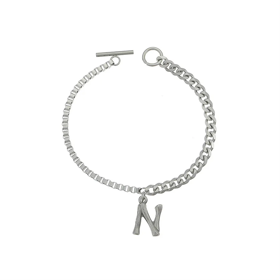 

YXBrace-231 Xuping Jewelry Elegant and Simple All-match Fashion Letter Series Neutral Salt and Sweet Letter N Bracelet