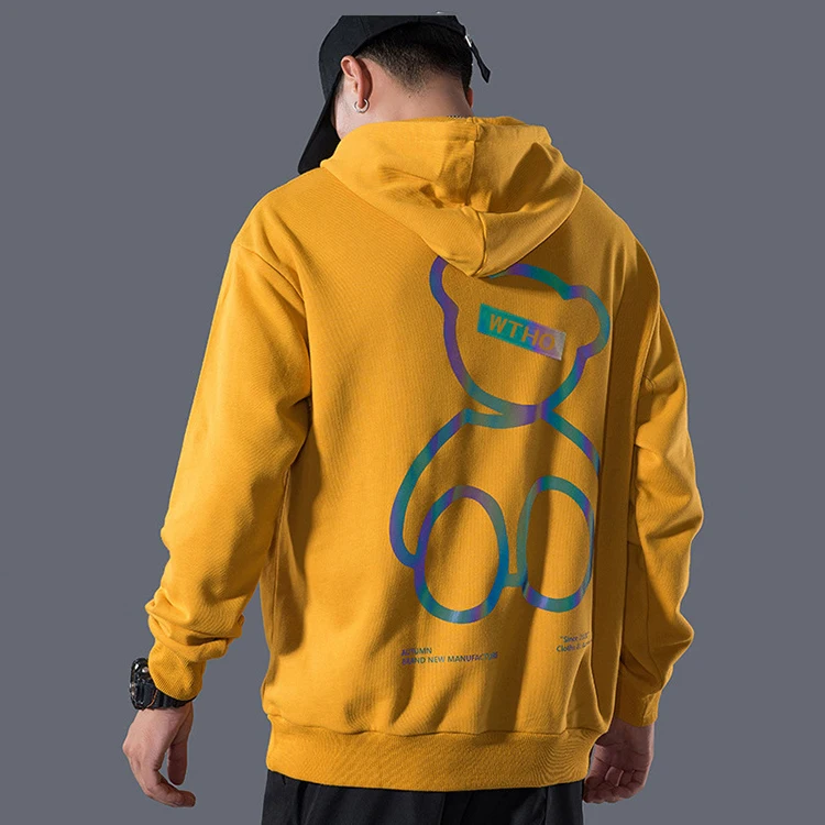 

Free Shipping 100% cotton pullover hoodie men's hoodie sweatshirts wholesale