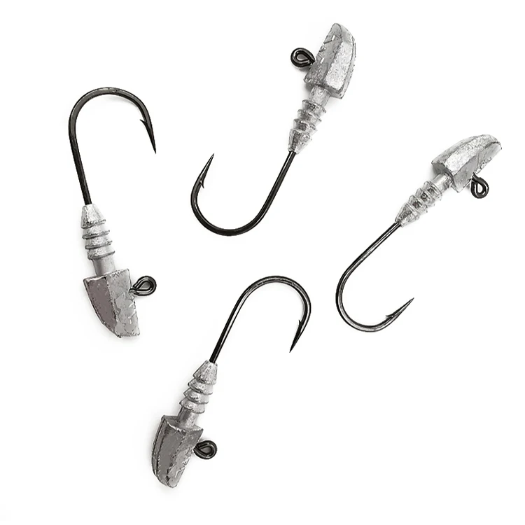 

Good Selling MUSTAD CNJH03 Double Hooks high carbon steel High Super Strong Squid Fishing Hook, Metallic