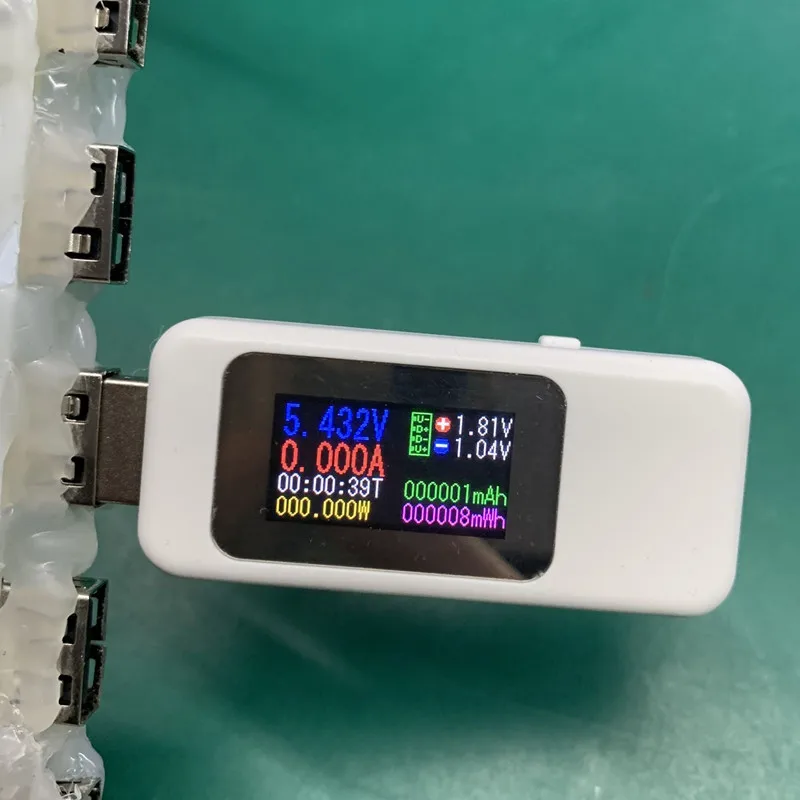 10 in 1 Digital Dispay DC USB Tester Current Voltage Charger Voltmeter Timing 
