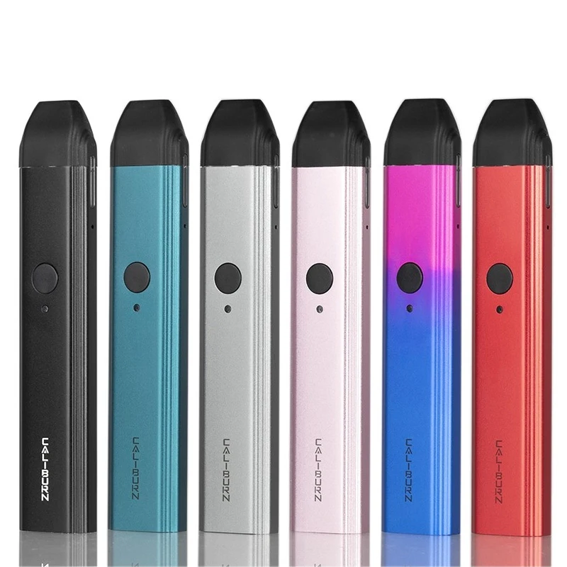 

Wholesale Low Price China supplier Best quality Caliburn Portable System Kit Vape Uwell Caliburn Pod Kit, Grey, iris purple, red, black, pink, blue