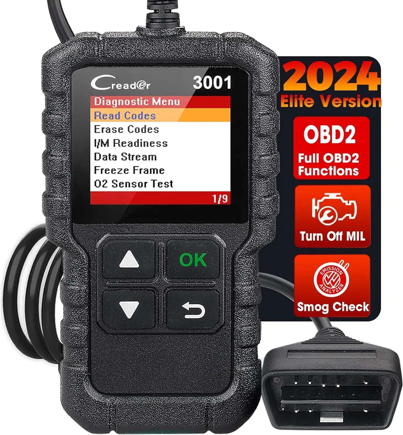 

Best Selling Product 2024 Launch CR3001 Obd2 Scanner Diagnostic Tool Car Machine Check Engine Professional Code Reader
