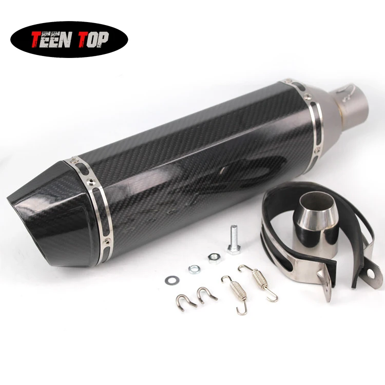 

Teen Top OV64 carbon fiber motorbike exhaust silencer 460mm for Benelli BJ300GS/BN302/BJ600GS /BJ500 / TRK 502