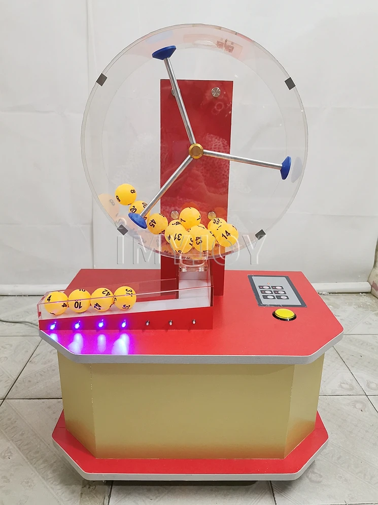 Hot Sale 38w Gambling Lucky Draw Machines Lotto Lottery Machine With 100pcs Lotto Ball - Buy Lotto Machine,Gambling Machines,Lucky Draw Machine Product on Alibaba.com