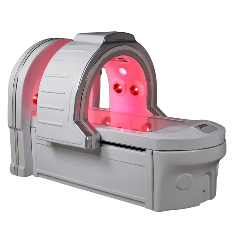 

2022 Top Sale Far Infrared Ray Ozone Steam Sauna Body Slimming Machine with LED Light Dry Infrared Spa Capsule, White ozone spa capsule