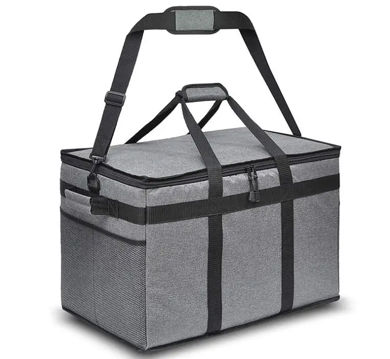 

Custom design large delivery cooler bag insulated grocery bag large capacity cooler box