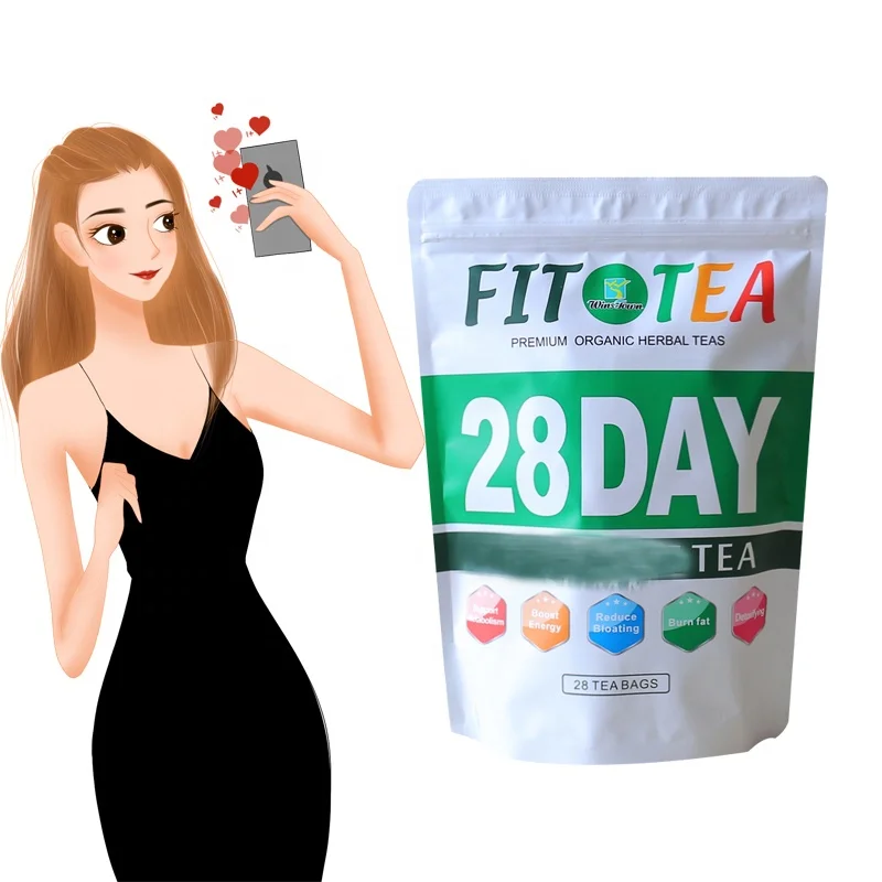 

detox slim tea Winstown 28days fit flat tummy tea private label ultimate weight loss slimming green tea free Unisex