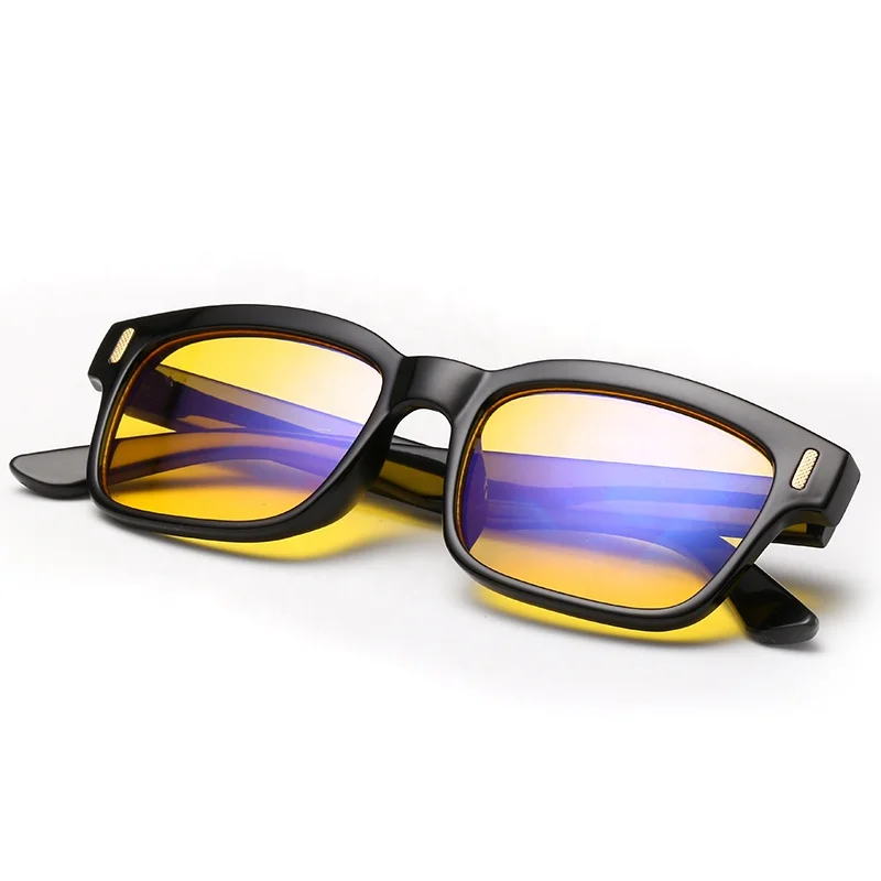 

2020 New Arrive Night Vision Custom Blue Light Blocking Sunglasses Frame Glasses For Driving