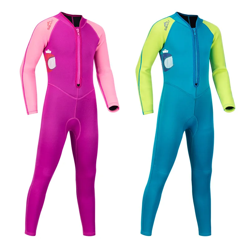 

Wholesale Children Wetsuit Kids Diving Suit Girl Boy Swimming Wetsuits Surfing Neoprene