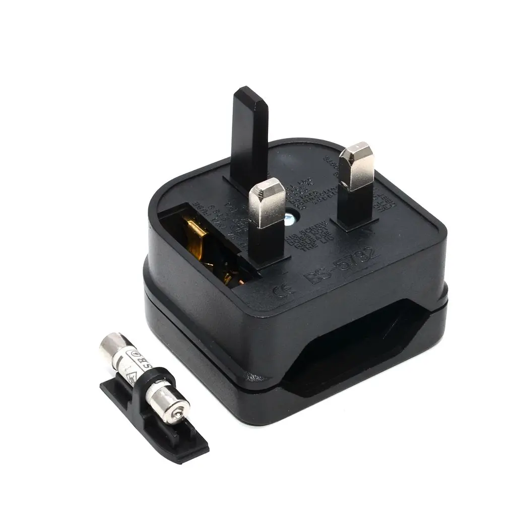 Safety With Fuse Kuwait To Uk Hongkong Belize Power Travel Adapter Plug With Fuse,Eu To Uk Plug