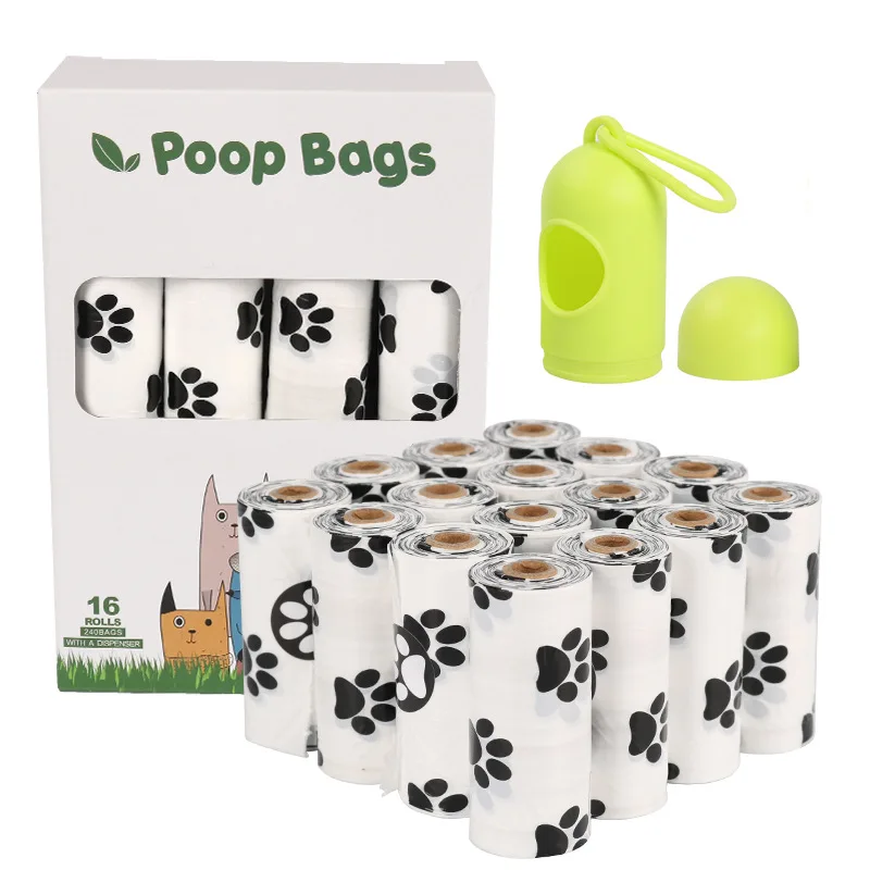 

Earth Friendly Dog Poop Bag Dispenser Pouch Custom Pastel Dog Poop Bag, As picture