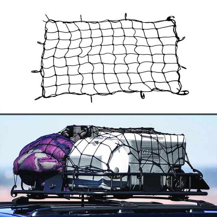 Sale Elastic Truck Netting Mesh Car Container Nylon Bungee Trunk Heavy