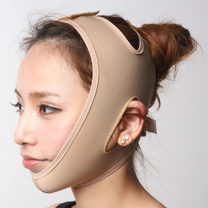 

Facial Shape Lift Reduce Double Chin Bandage Face Thin Lifting Physically Slimming Bandage Skin Care breathable Belt Mask Tool, Oem