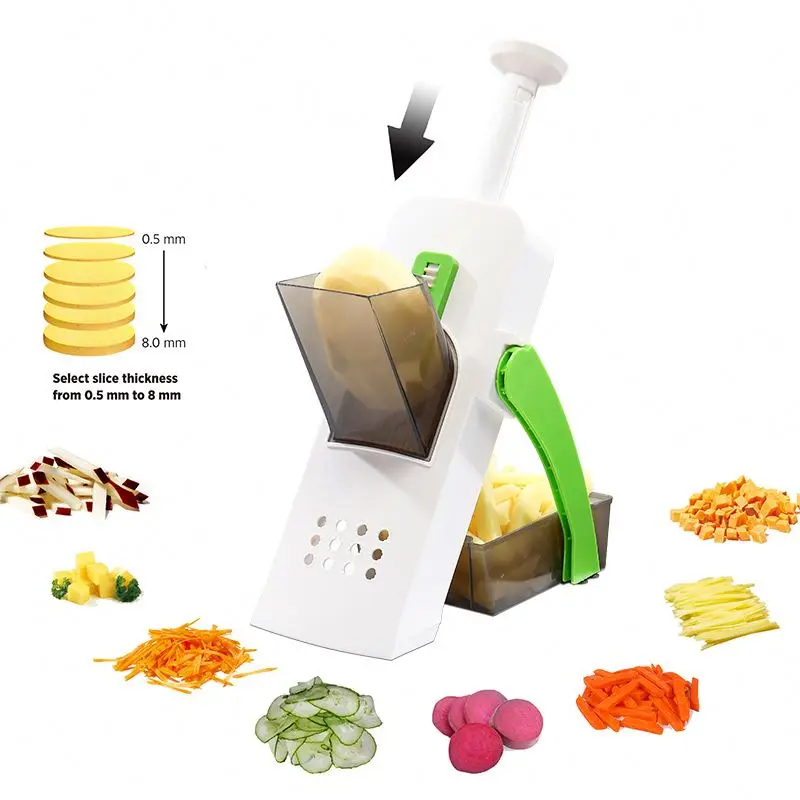

New Kitchen Gadgets 4in1 Stainless Steel Kitchen Gadgets Accessories Cooking Tools Set Home Vegetable Chopper Cutter Slicer, Various colors are available