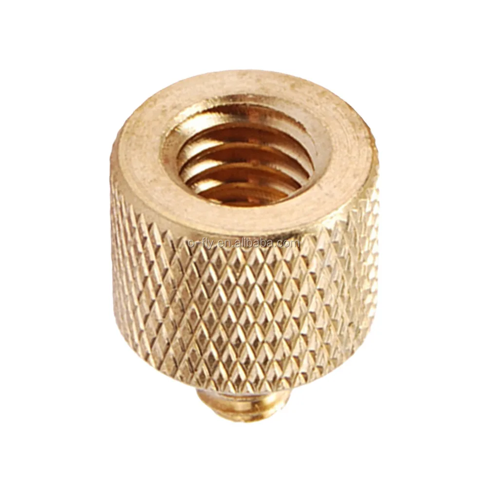 Copper Tripod Thread Screw Adapter 3/8 To 1/4 Female Male Converter