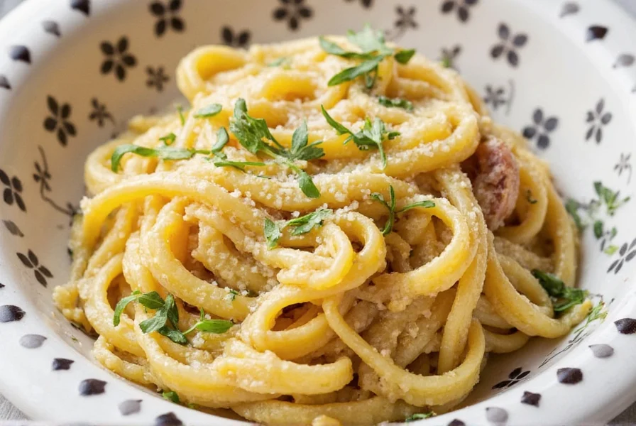Pasta with ragu sauce