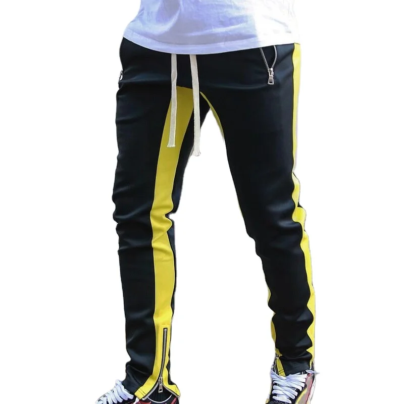 

Custom Sweatpants High Quality Sweat Pants For Summer Weather Winter Men Jogger Pants, Black yellow/grey white/black red/blue white/black white