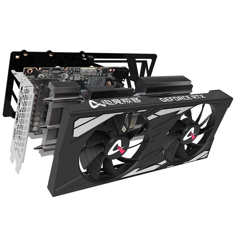 

China Brand New Retail Three Fans Rgb 12gb Gaming Graphics Cards