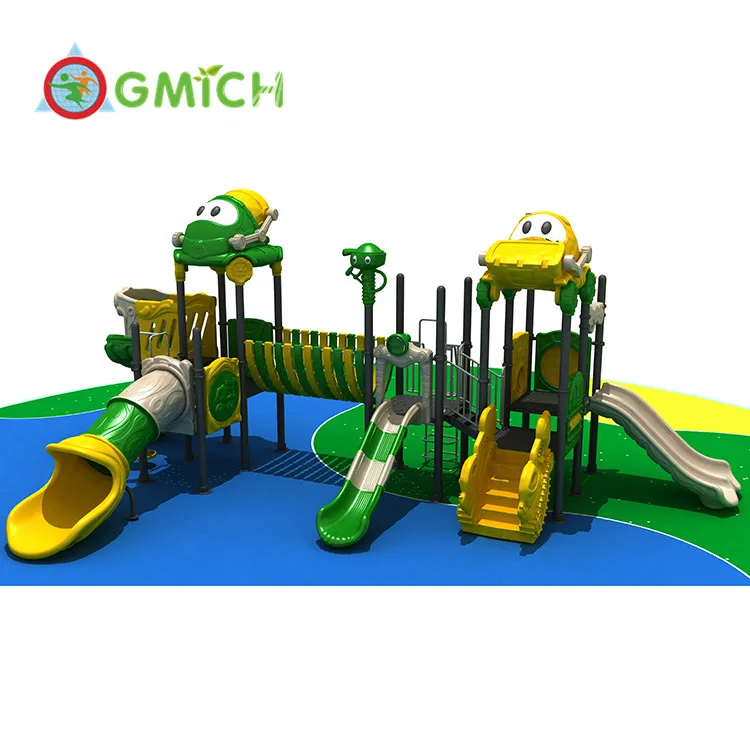 

outdoor games playground equipment garden slide amusement park children games outdoor playground JMQ-010222, Yellow,blue ,green ,red,orange etc