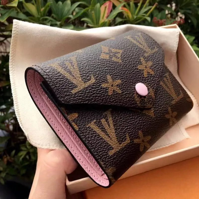 

New Short Wallet Coin Purse Card Bag Casual Printing Presbyopia Clutch