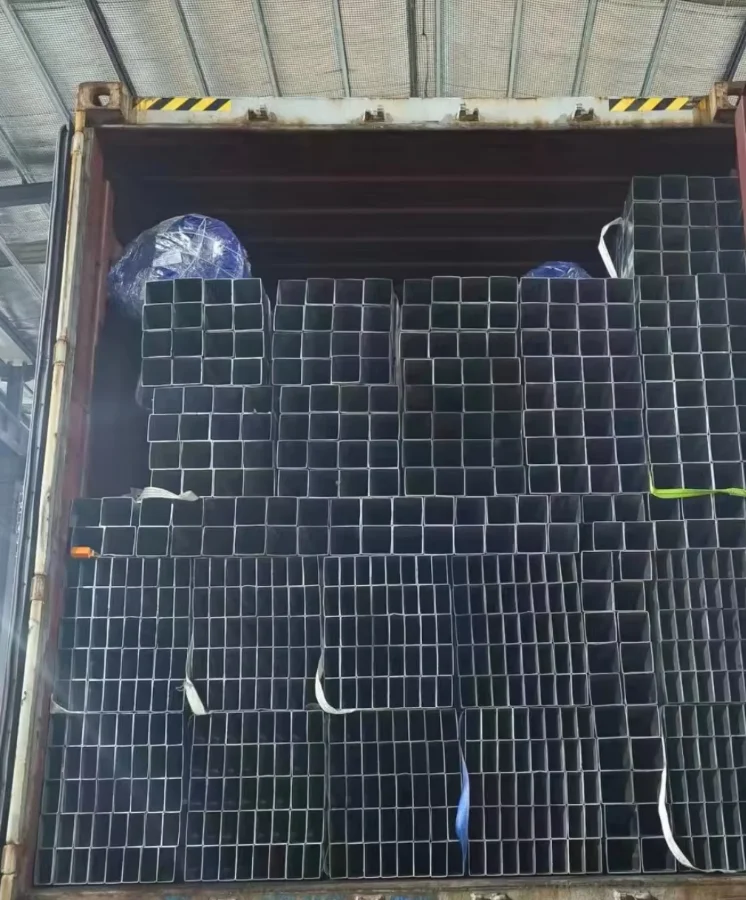Standard Size Pre Galvanized Square & Rectangular Steel Tube Anti Rust Pre GI Pipe for Municipal Engineering