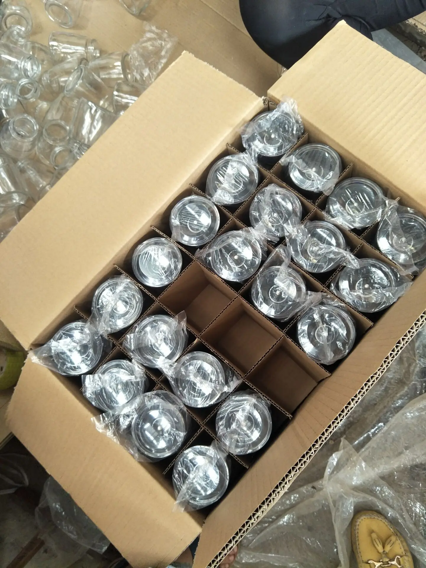 100ml Clear Salt And Pepper Acrylic Grinder Bottle With Plastic Spice