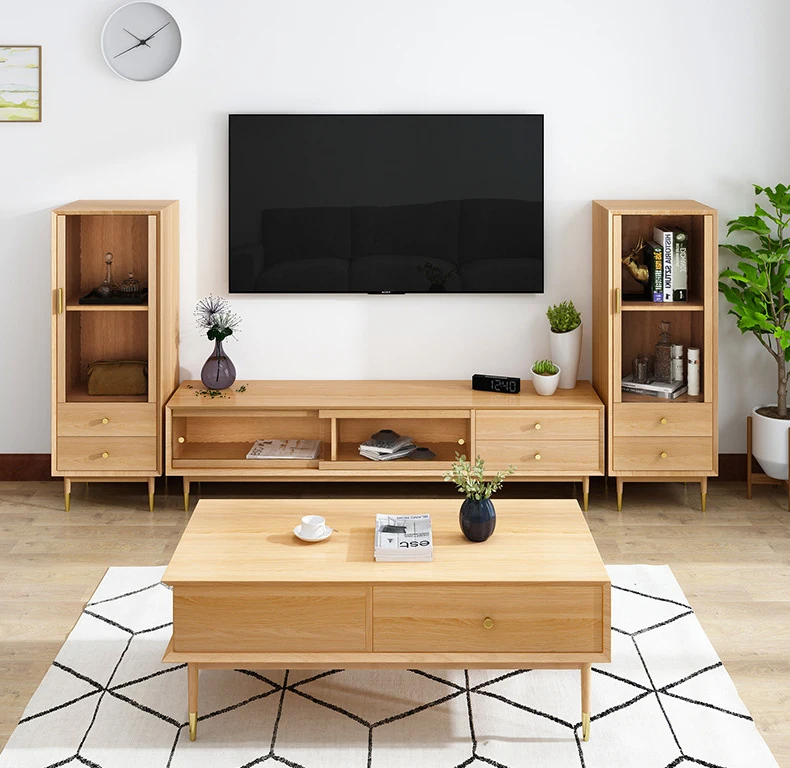 product-BoomDear Wood-Living room storage useful multifunctional Nordic design new listing lounge wo-1