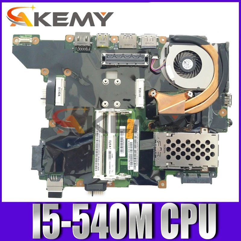 

Akemy For ThinkPad T410I T410S T410SI Laptop motherboard I5-540M CPU NVS 3100M DDR3 04W1905