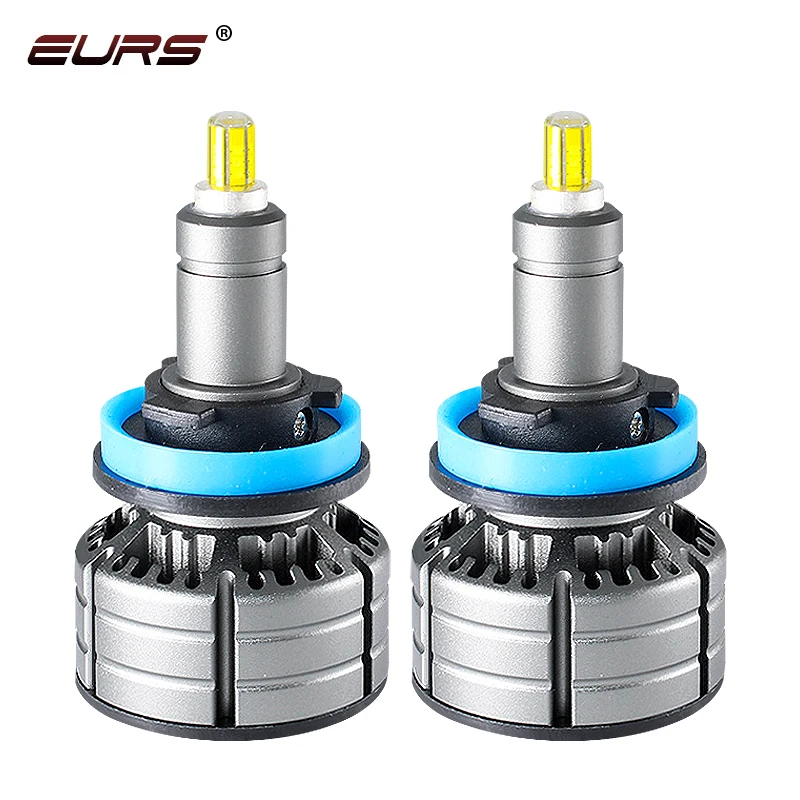 

New M9 360degree headlight 6 sides luminescent quality lamp bead automobile lamp LED lens led light H7 H119005 9006 car bulbs