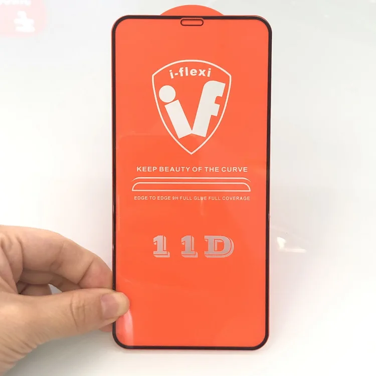 

Factory price 11D Full cover full glue anti scratch 9H tempered glass for iphone 11 pro max