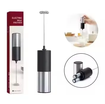 Coffee Accessories Commercial Gift Mini Handheld Battery Electric Coffee Whisk Cream Bubbler Milk Frother