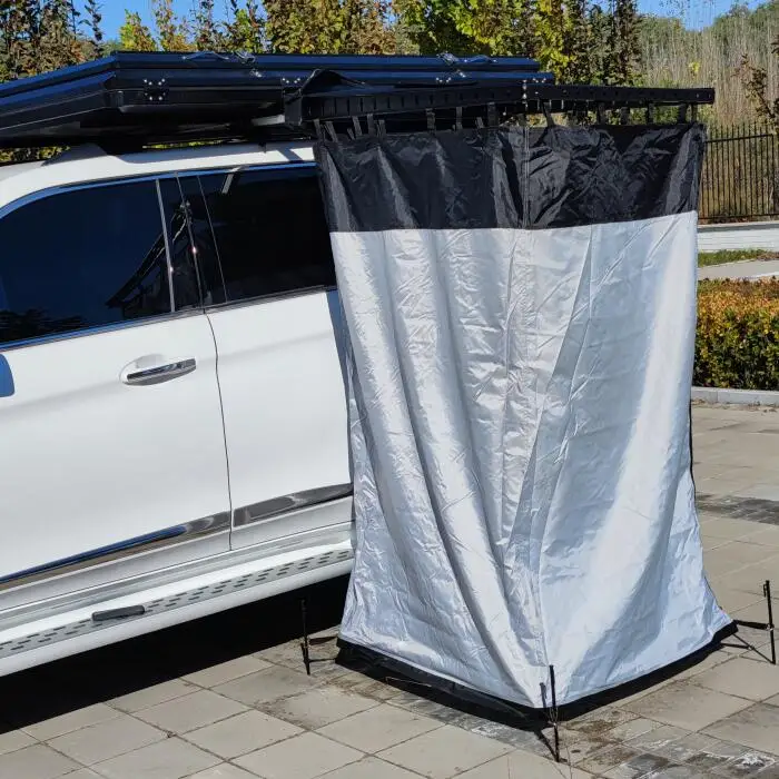 

Height adjustable car hard case vehicle side Portable quick open Shower Bath and Toilets Tent / Dressing Room Outdoor camping