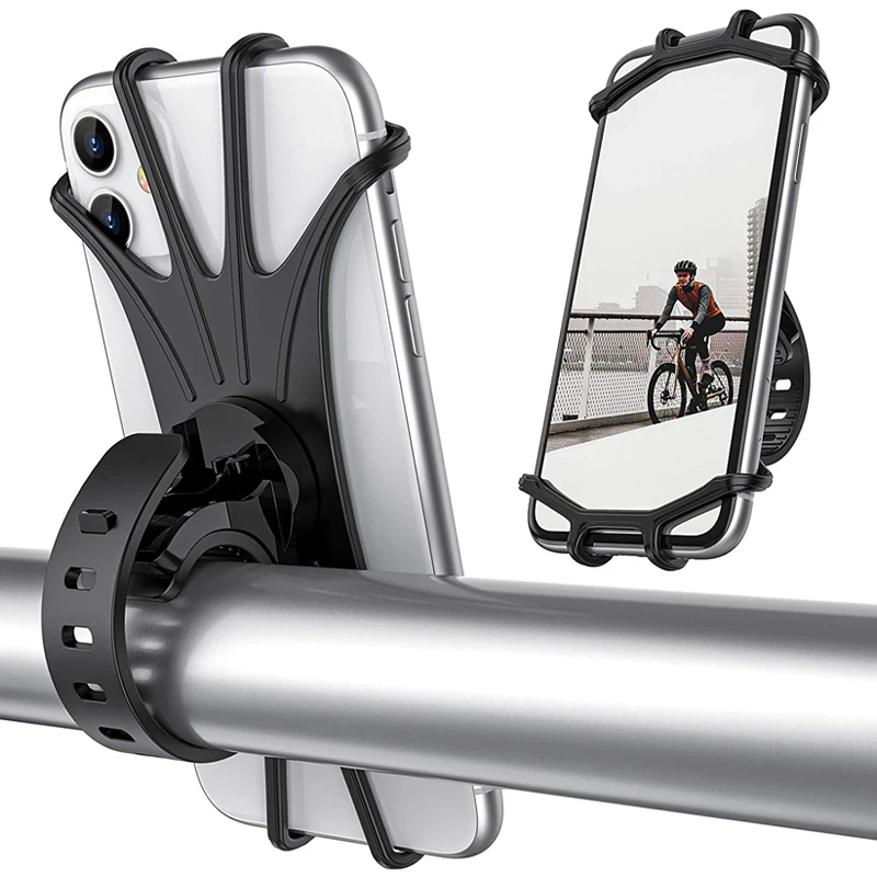 

Adjustable 360 Universal Mountain Bike Cell Phone Holder for bicycles