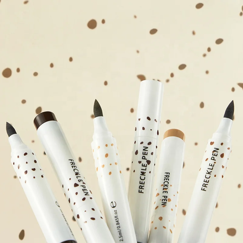 

2021 hot sale customized private label freckle pencil natural freckle pen for makeup