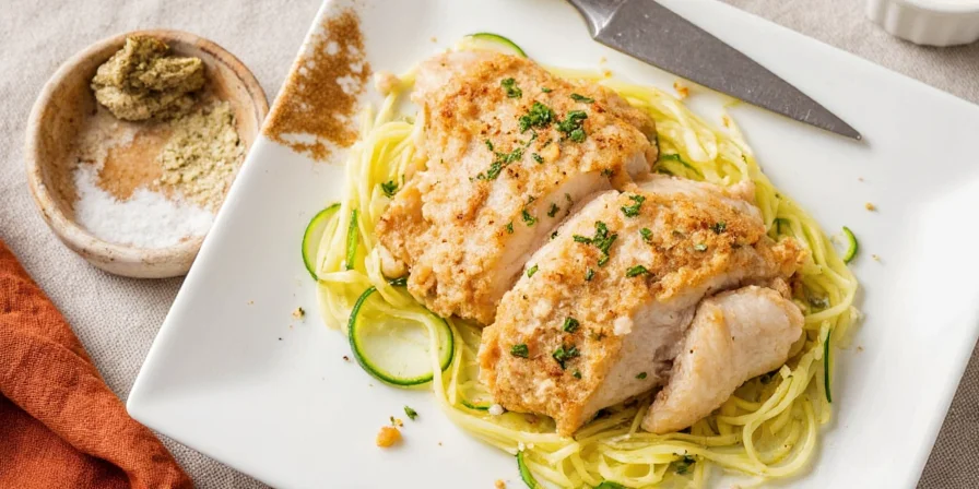 Close-up of various spice crust mixtures for tilapia