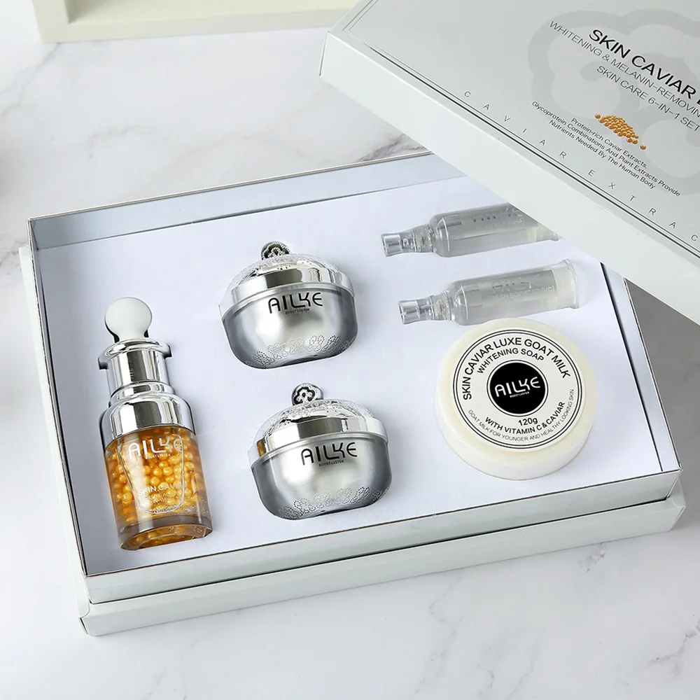 

AILKE Skin Care Sets Night and Day Cream Beauty Skin Vare Products Facial Soap Body Lotion And Serum And Cosmetics Set
