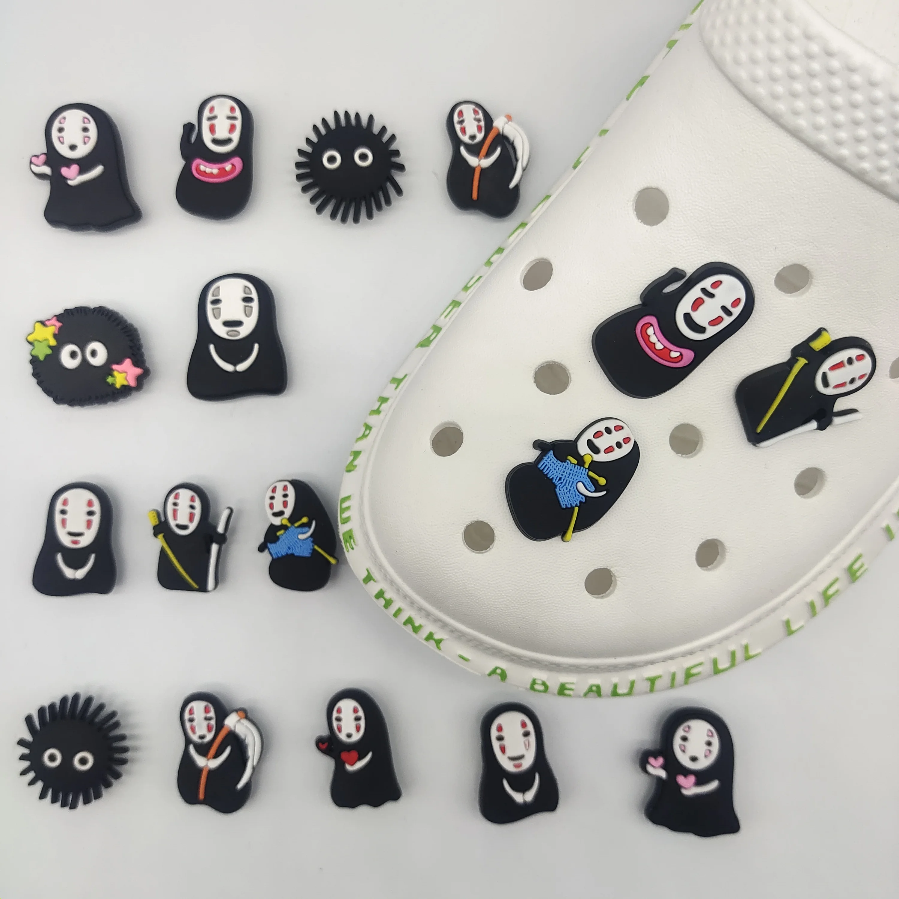 

The factory wholesale custom DIY shoe croc charms cartoon pvc soft Shoe decoration As a gift for the child