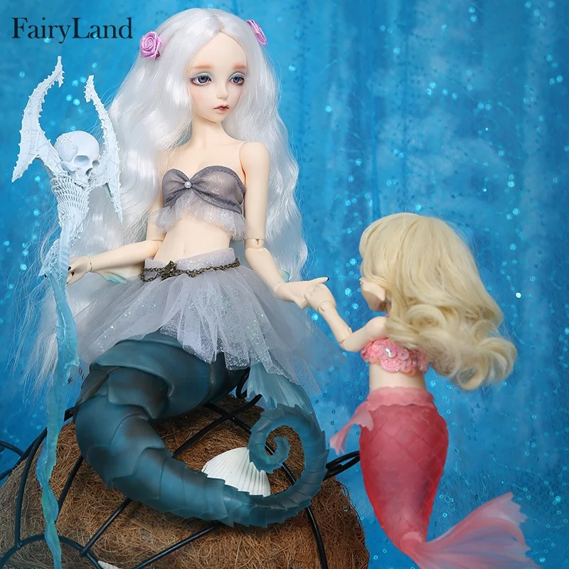 

New Design Mermaid BJD Doll Fairyland Sia Fairyline  Doll High Quality Resin Toys, Natural skin