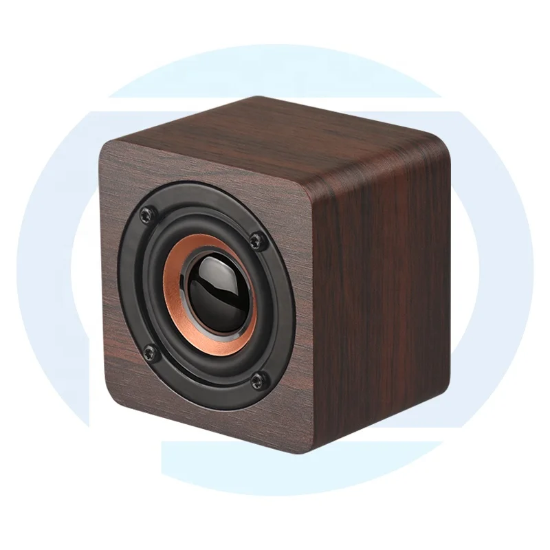 

Hot Sale TWS Q1 Wood Gifts BT Hands Free Mini Outdoor Small Wireless Portable Speaker