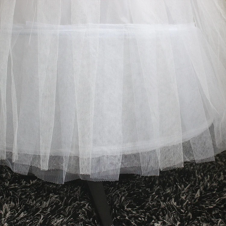 
mermaid Tulle Underskirt Petticoat with hoop for Wedding Dress 