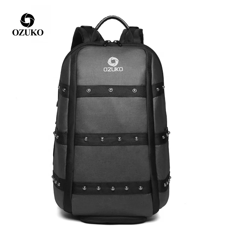 

Ozuko New Custom Laptop Bag Business Traveling Bags Wholesale Travelling Backpack For Hiking, Black,grey,camo