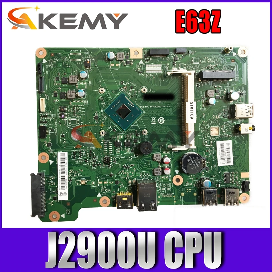 

03T7370 Mainboard For ThinkCentre E63Z AIO Motherboard with J2900U 100%tested fully work