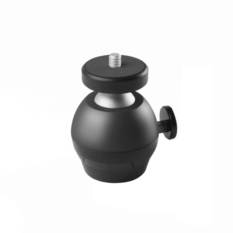 

PULUZ Good Quality 1/4 inch Screw CNC ABS Smartphone Tripod Adapter Aluminum Alloy Ball Head, Blue, red, black