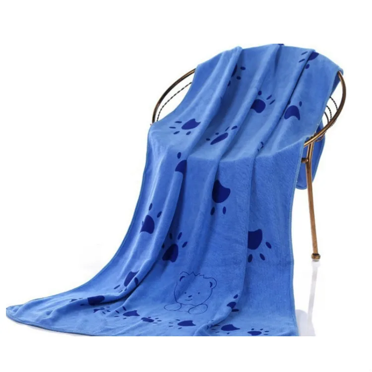 

Machine Washable Super Absorbent Microfiber Drying Dog Bath Towel for Small Medium Large Dogs and Cats, 9 colors