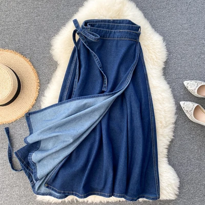 

2020 Latest Design Autumn Women Fashion Denim Skirts